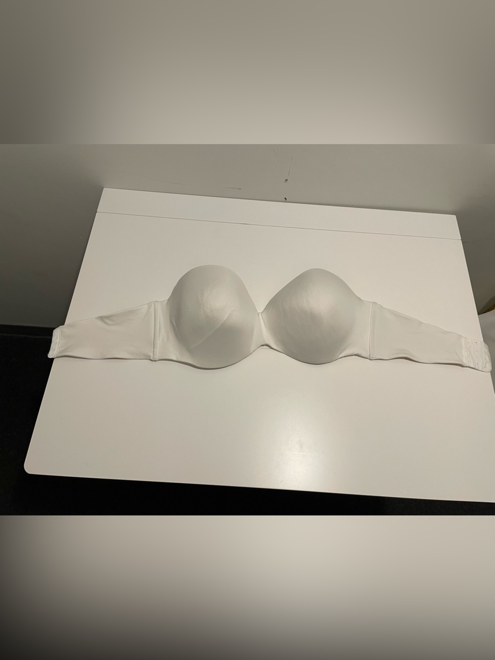 Maidenform Brand Women's size 40DD White Strapless Smooth Bra Bridal Formal